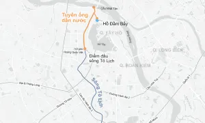 Đưa nước sông Hồng về sông Tô Lịch thế nào Đưa nước sông Hồng về sông Tô Lịch thế nào
